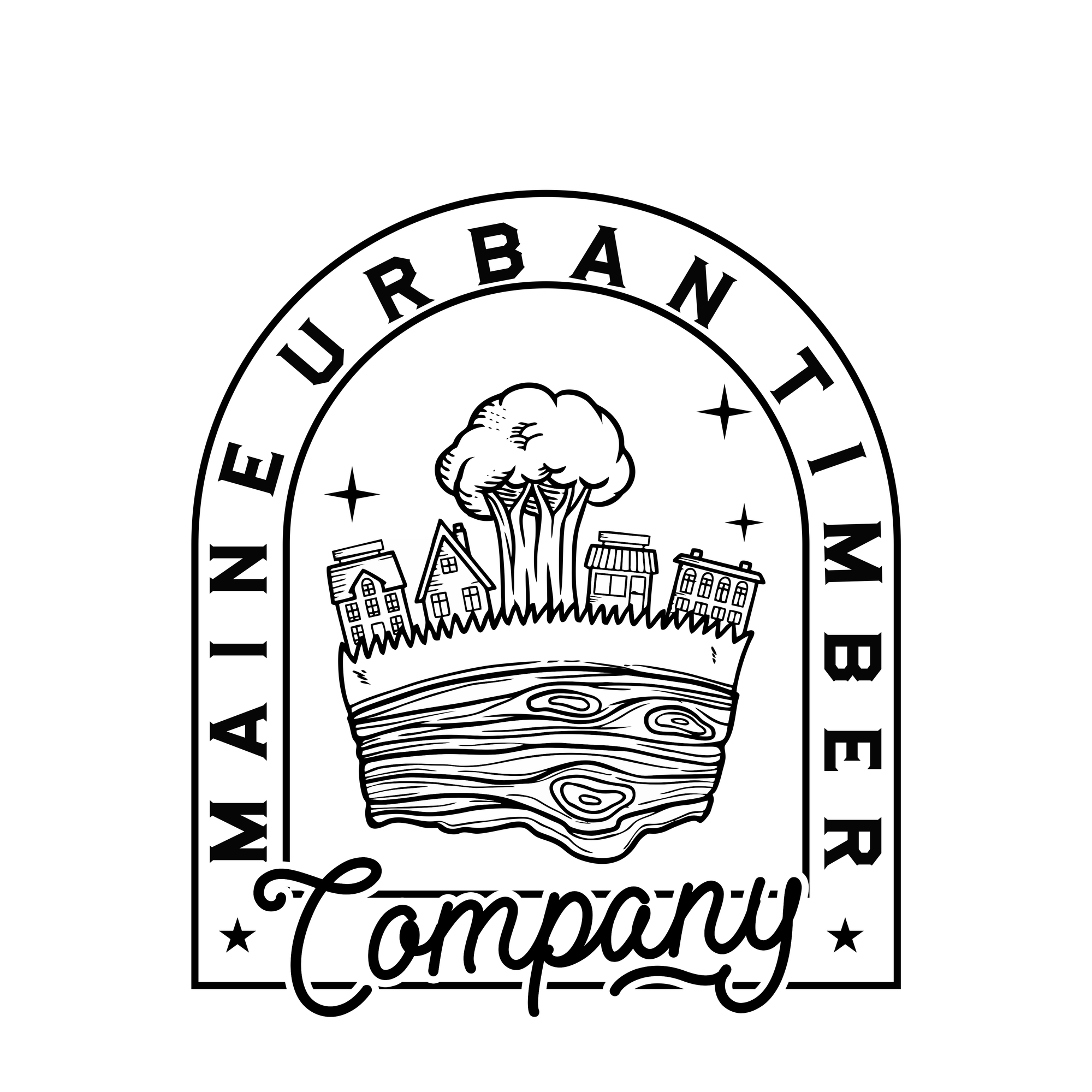 Maine Urban Timber Company Logo