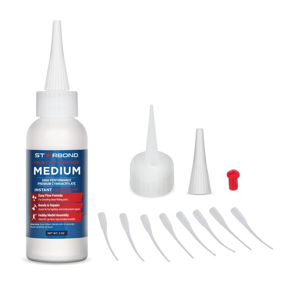 Starbond Multi-Purpose Medium CA Glue, 2 oz